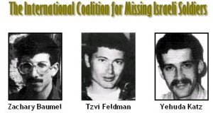 The three Israeli MIAs missing in the battle of Sultan Yaqub since 1982